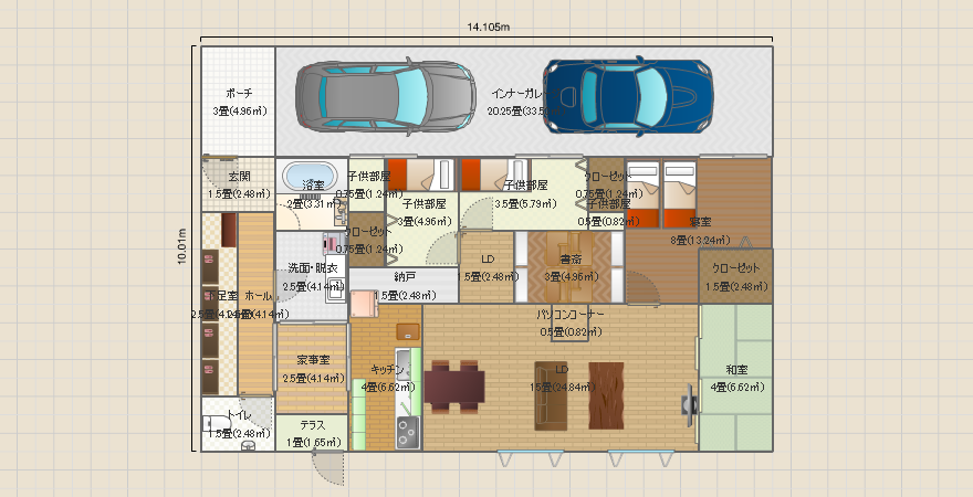 私の住みたい家