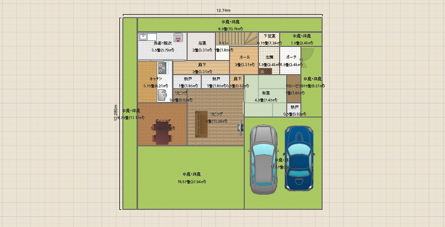 D121東玄関9/27-2