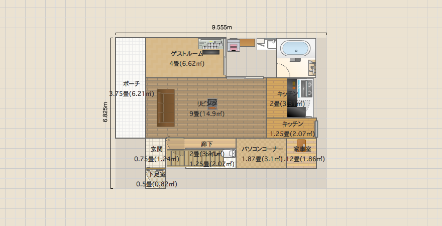 ファミリーWの家