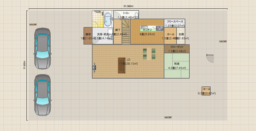 ２階建てプラン3