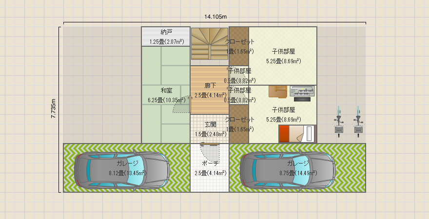 スキップフロア　蔵