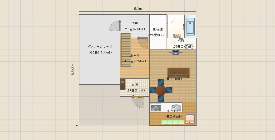 コンパクトアンドカンフォートハウス