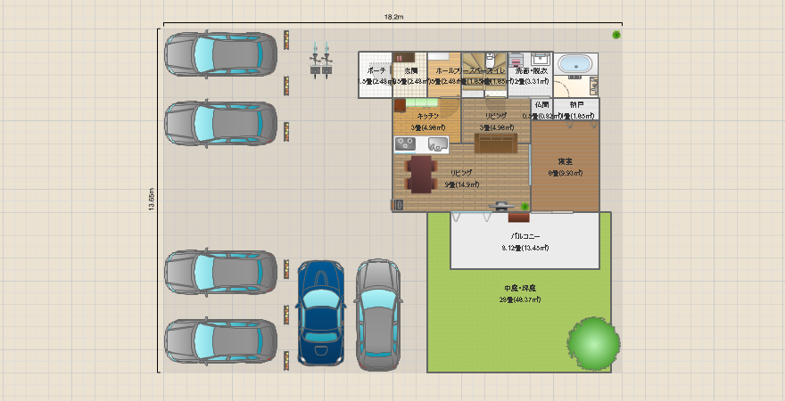 shio 2 貸駐車場付 2