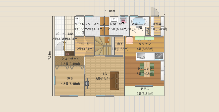 40坪  その１