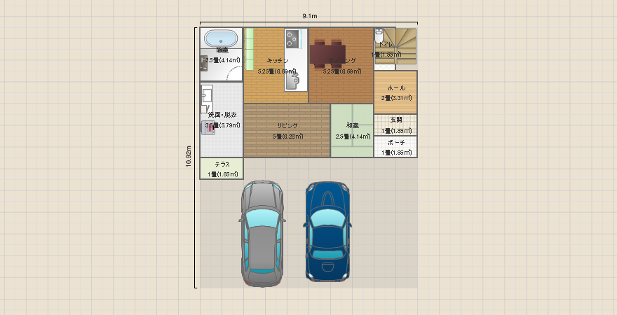 南道路　30以内