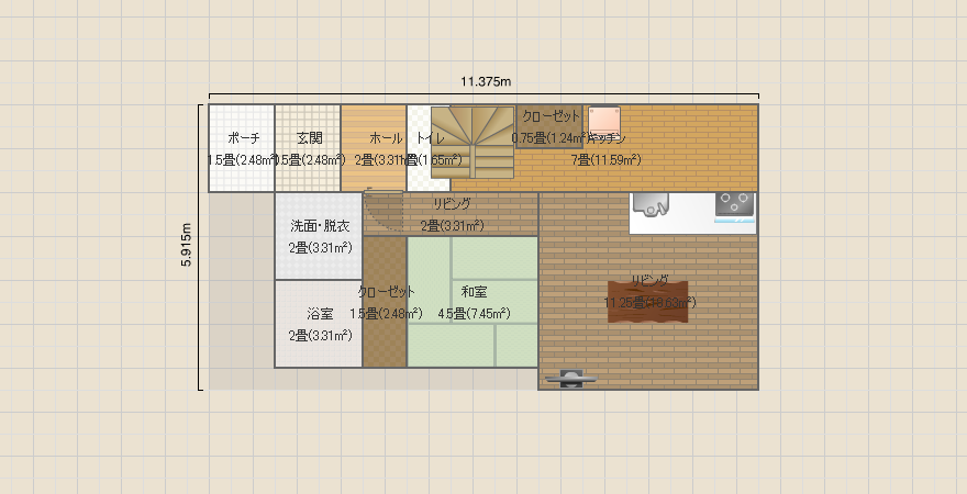 2011.5.16-2　吹き抜けと子供部屋