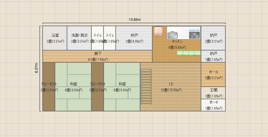 4LDK+吹き抜け