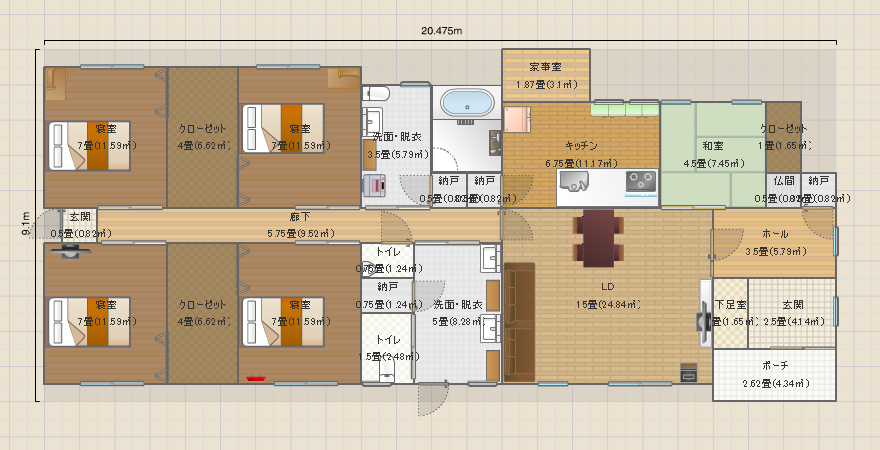 平屋暮らし14