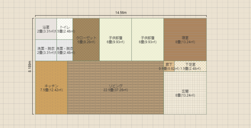 ３６坪平屋2