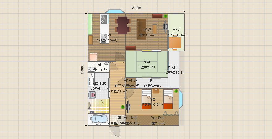 俺の間取り（マンション篇）