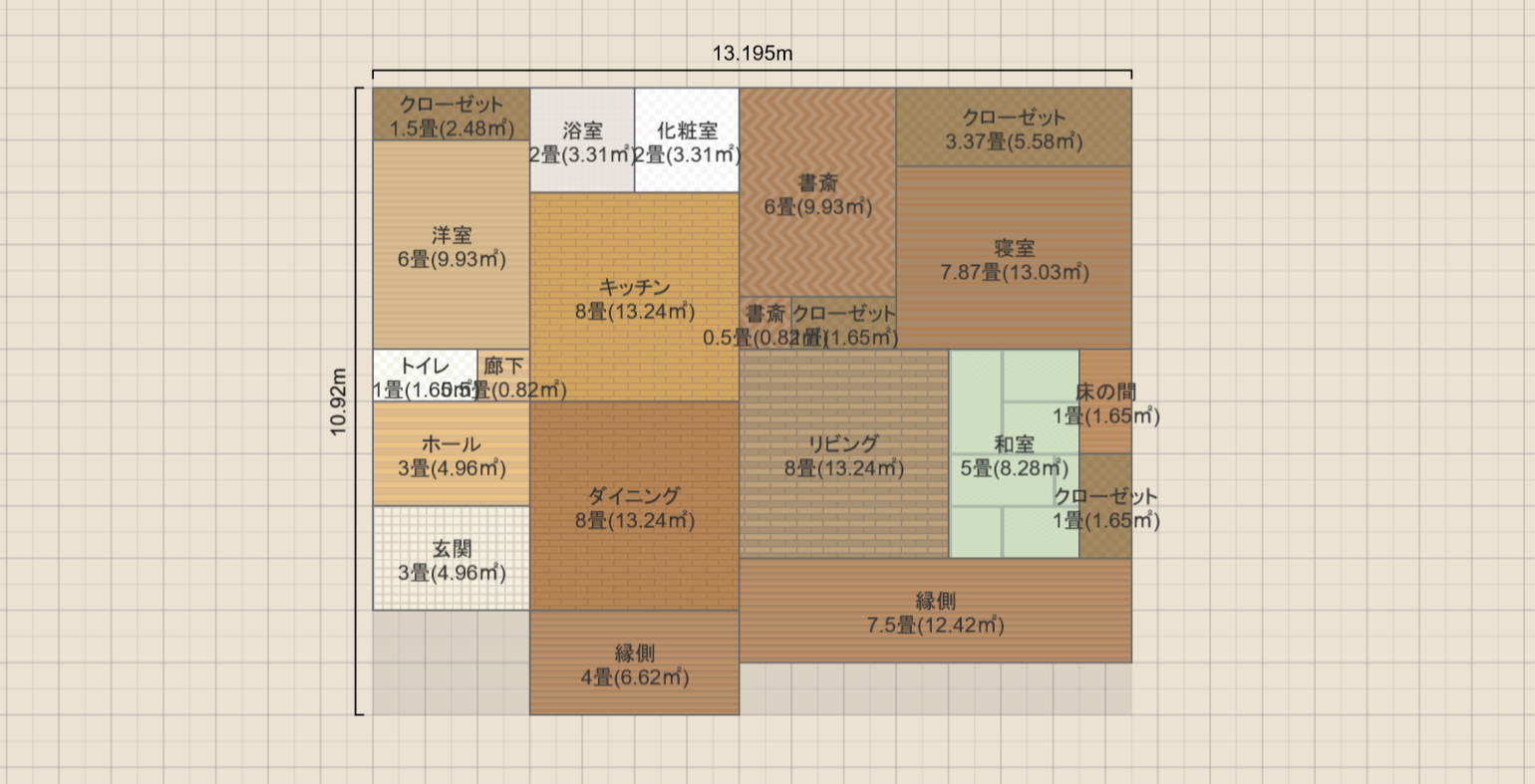 平屋6-107(11)南西Ⅼ型×