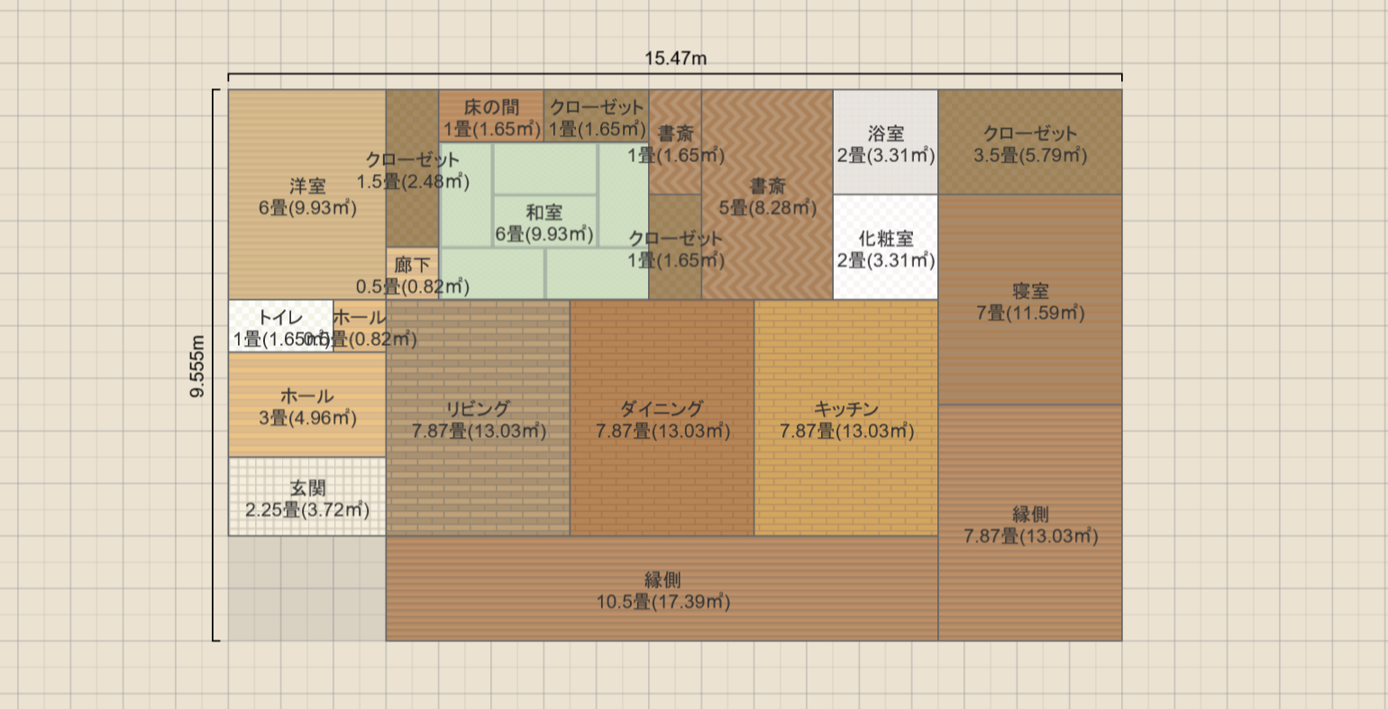 平屋6-107(12)南西ｉ型横長Ｆ×