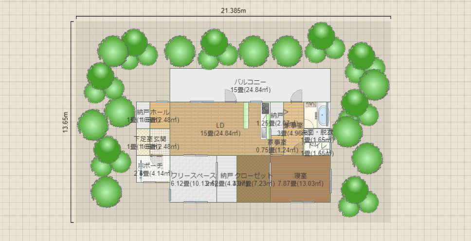 森の家(平屋)