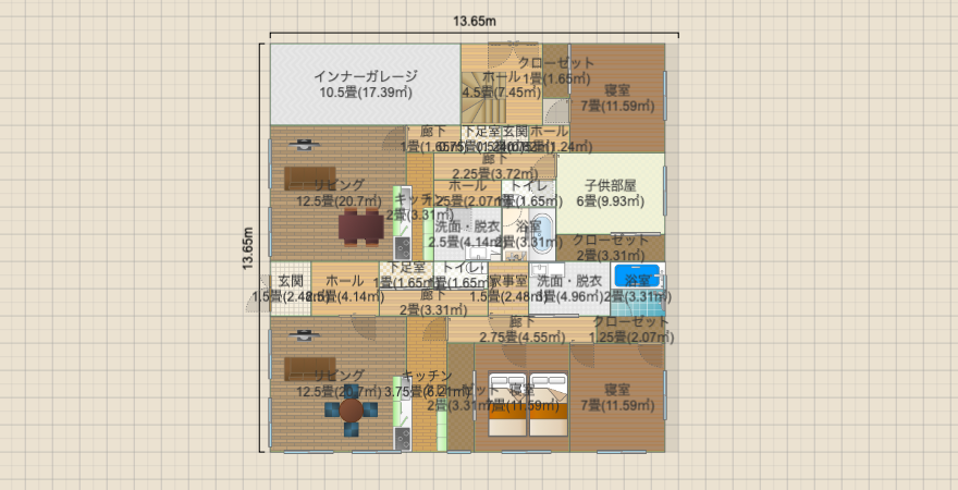 マンション１F