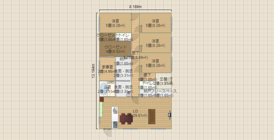 平屋４LDK2