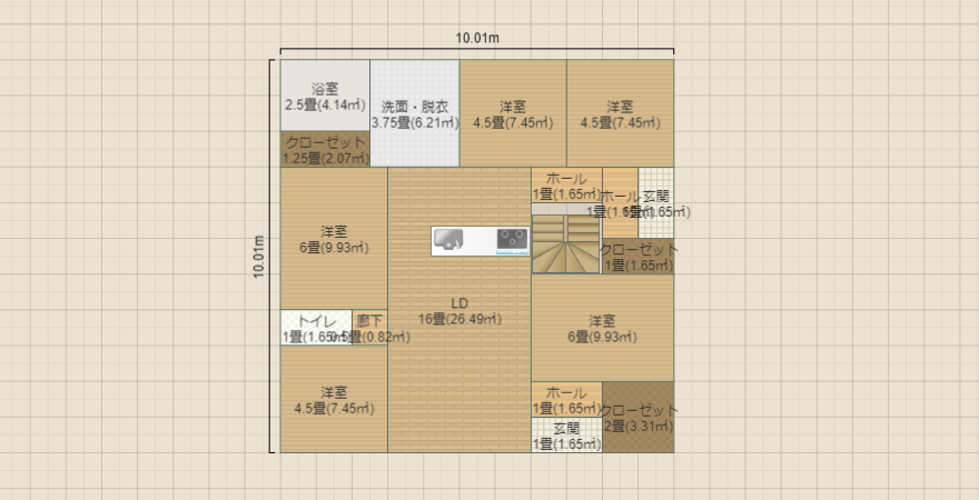 ①