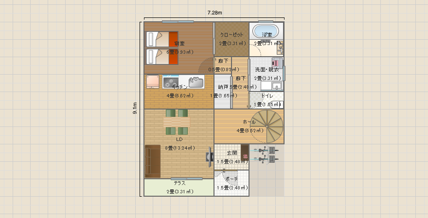 2世帯2F仕様その2