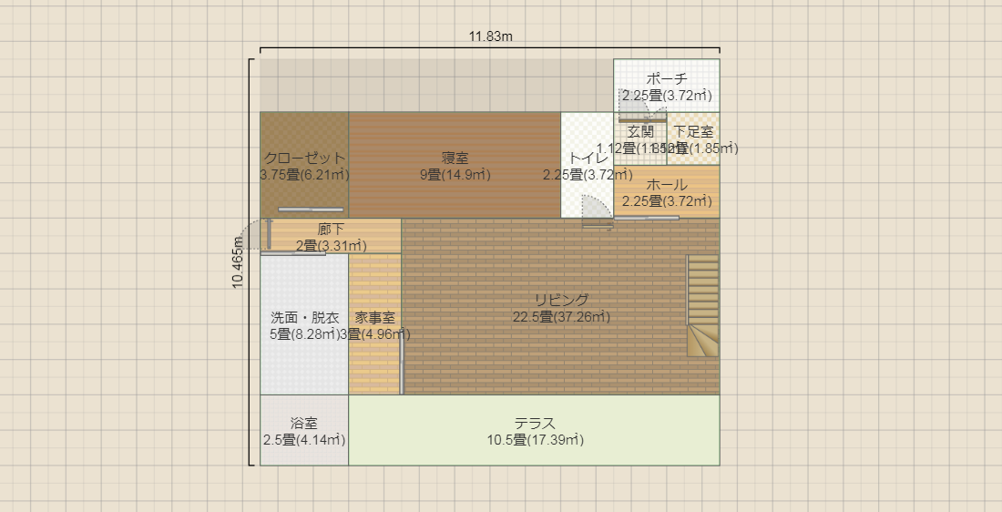 案(間取りのみ）