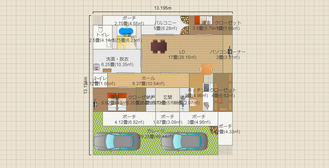 13mx13m 中庭6