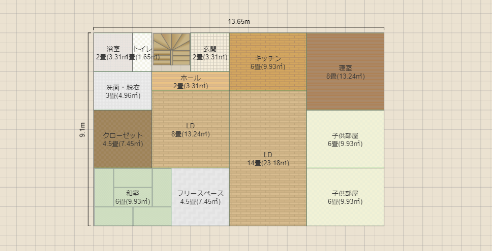 平屋3案