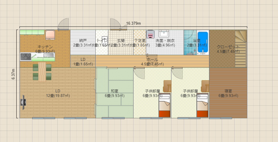 平屋5案