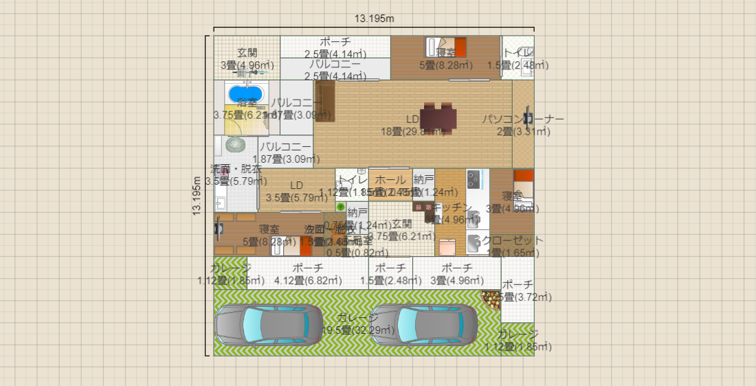 13mx13m 中庭16