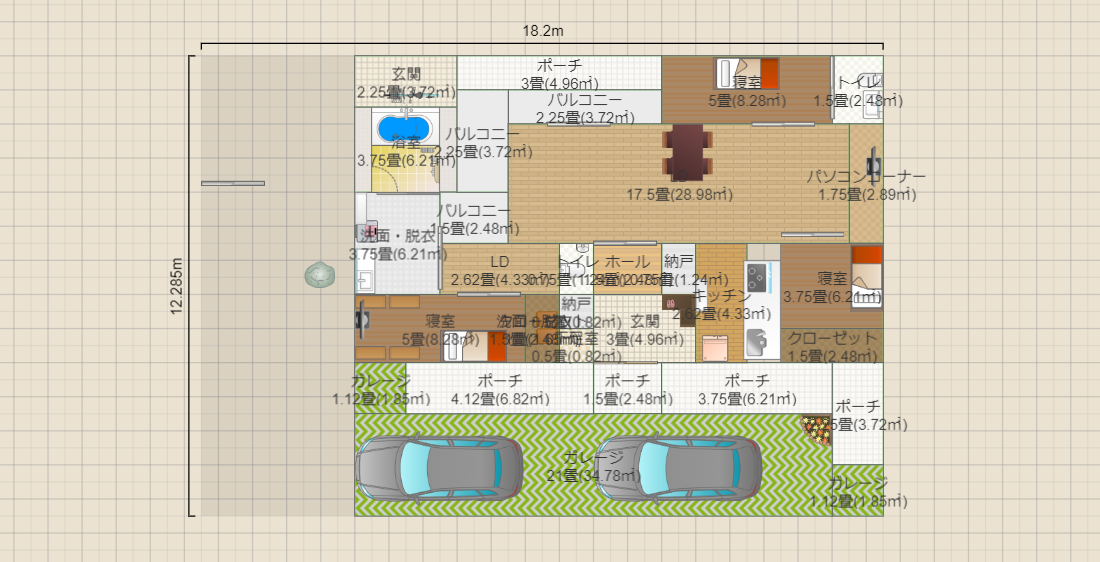 14mx12.5m 中庭02