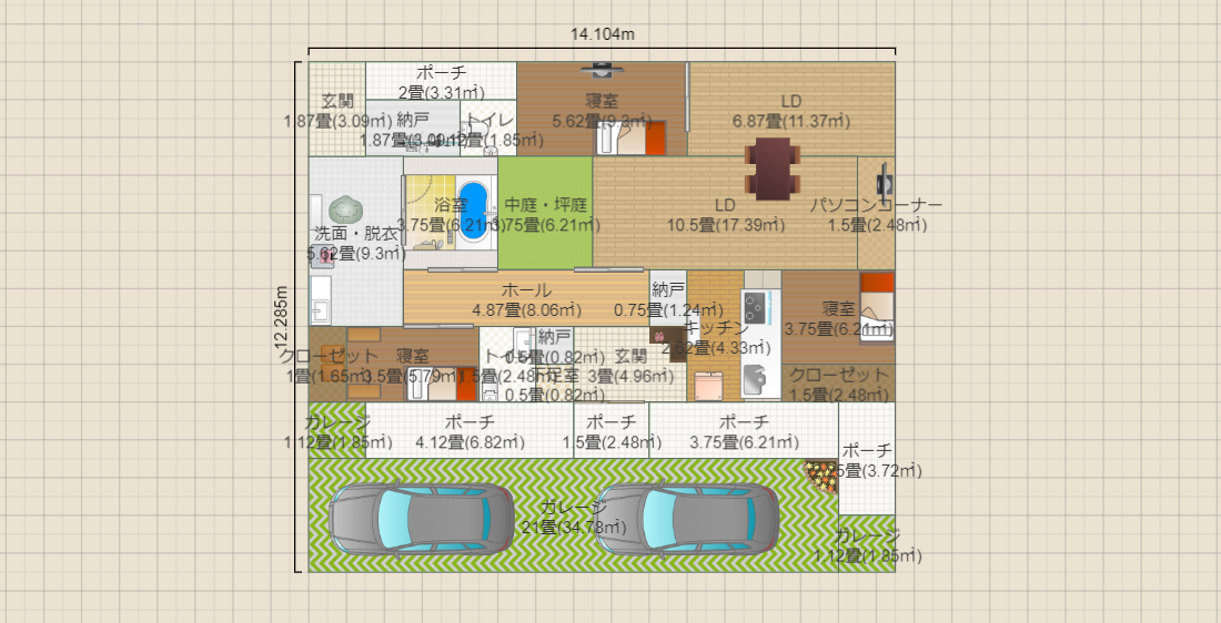 14mx12.5m 中庭03