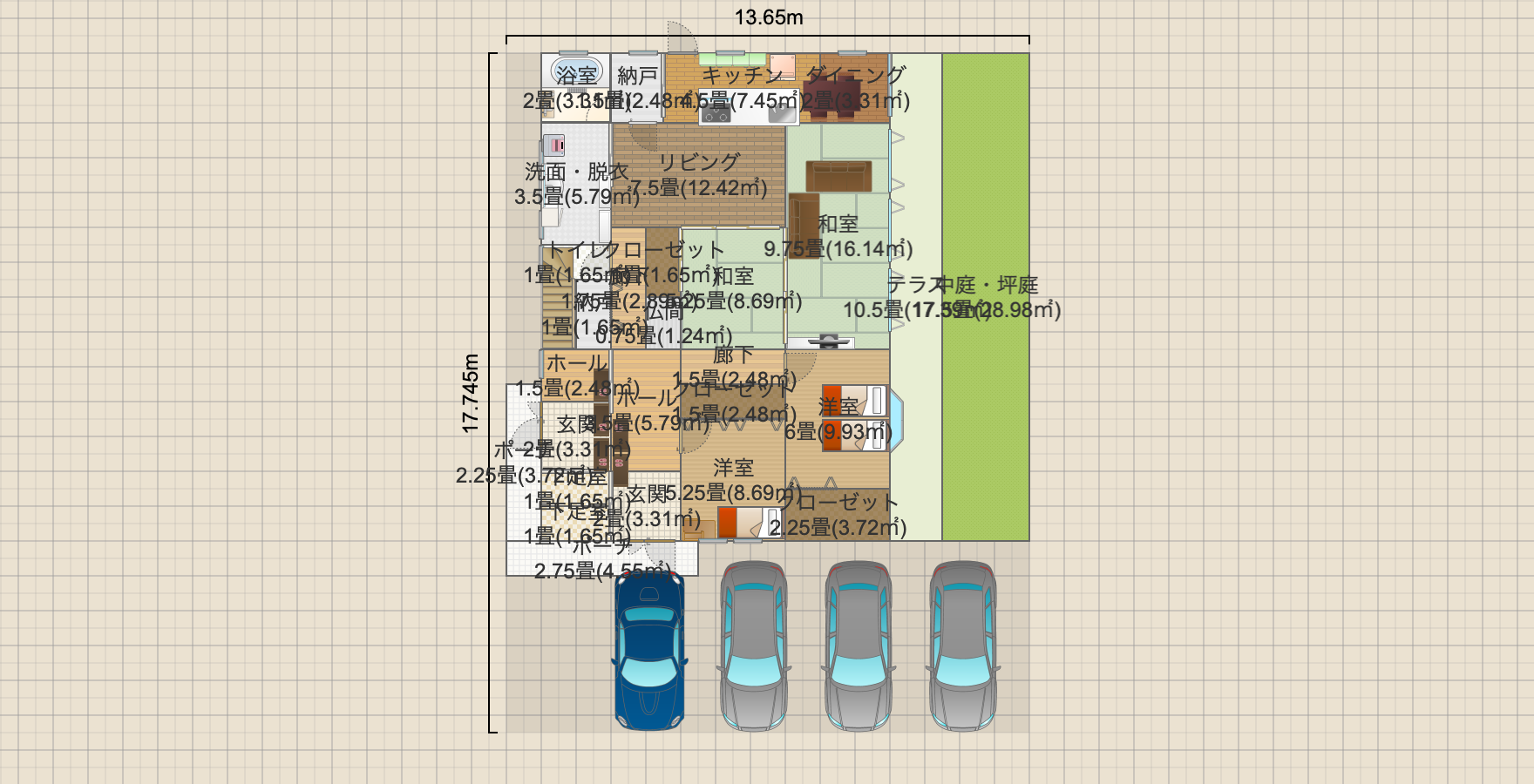 ２世帯住宅（中二階あり）ver2