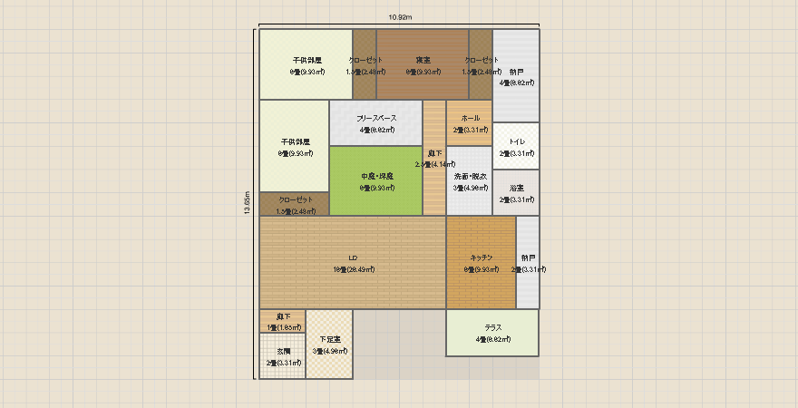 平屋３LDKその11