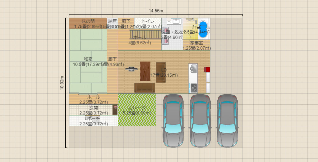 【20210406】【家族2人】【和室結合】【2階建】