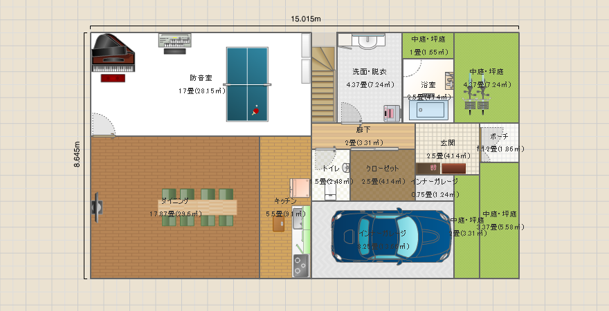 大家族の住居