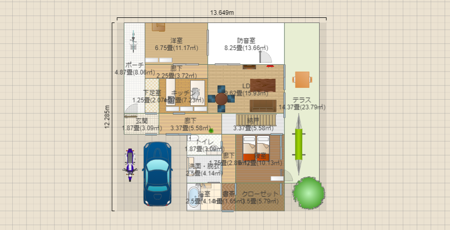 ライフシーン01を参考に