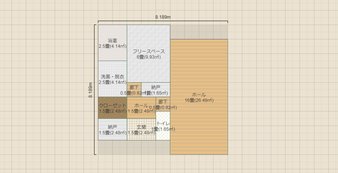 １F配置②