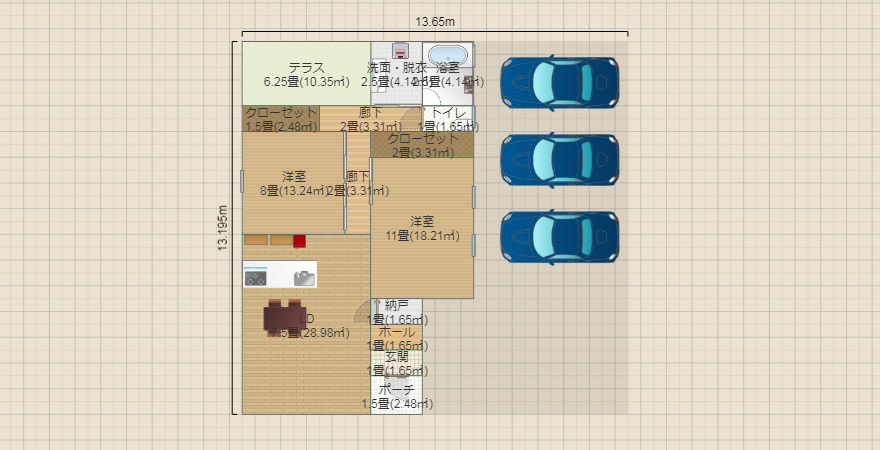 29.6坪 平屋