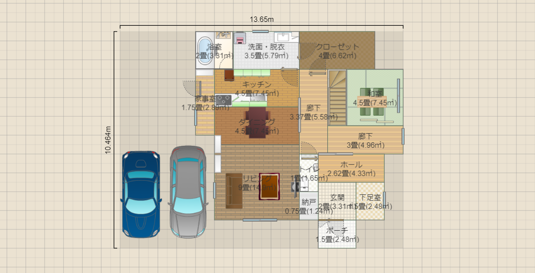 2階建て入り口南2nd