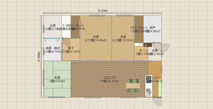 平屋29.5坪