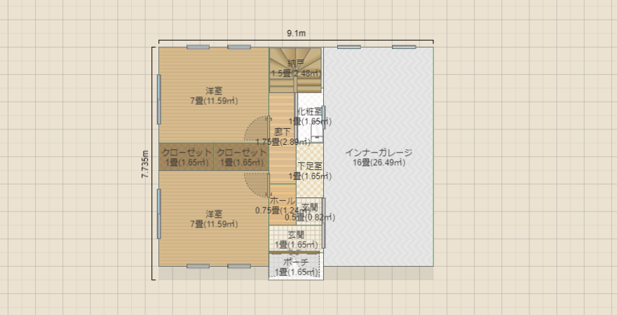 38坪+屋上