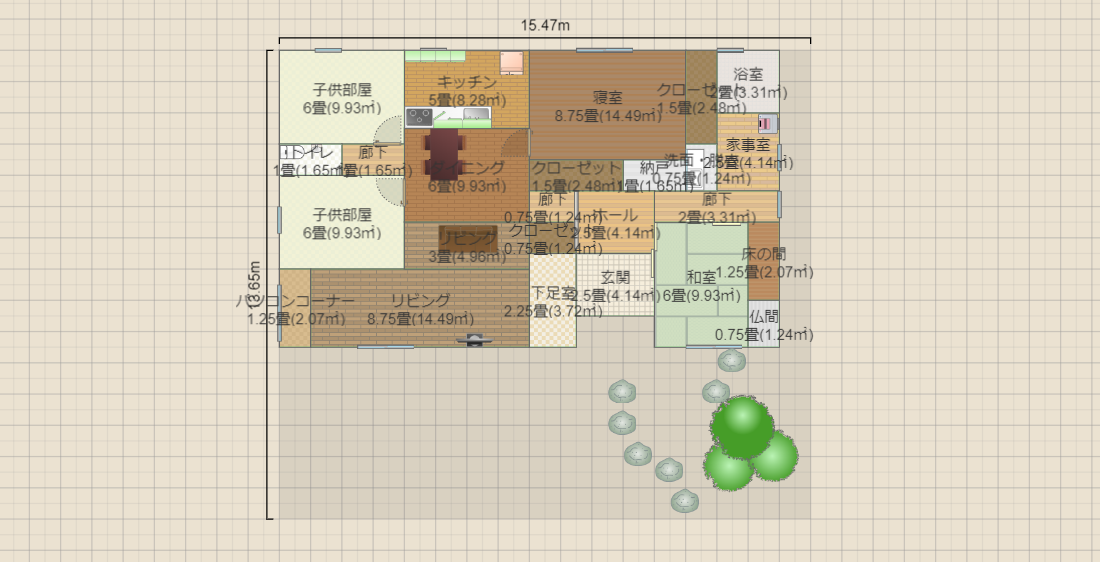 37.３坪その２