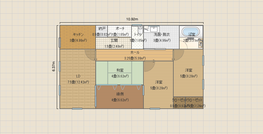 離れ新築（平屋）