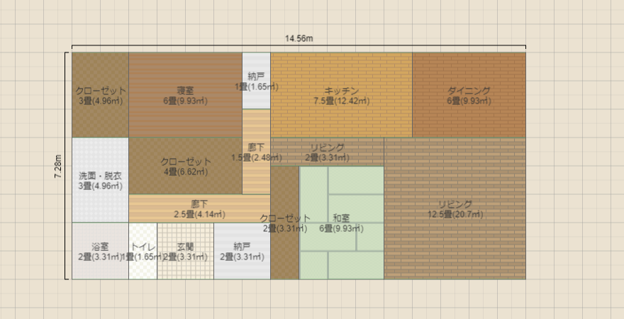 30坪　平屋