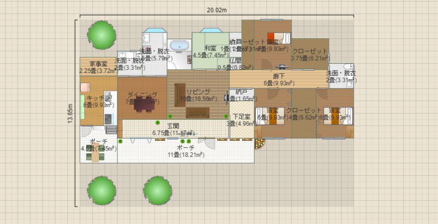 平屋暮らし16玄関土間収納あり