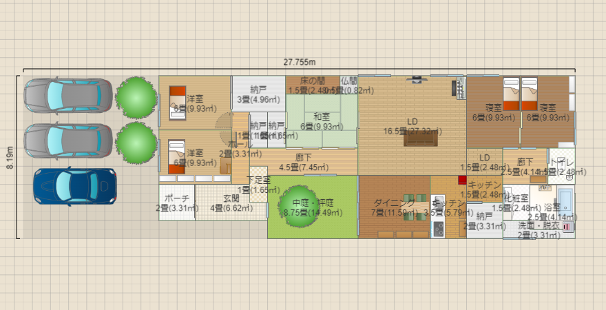 4bedroom(F邸）