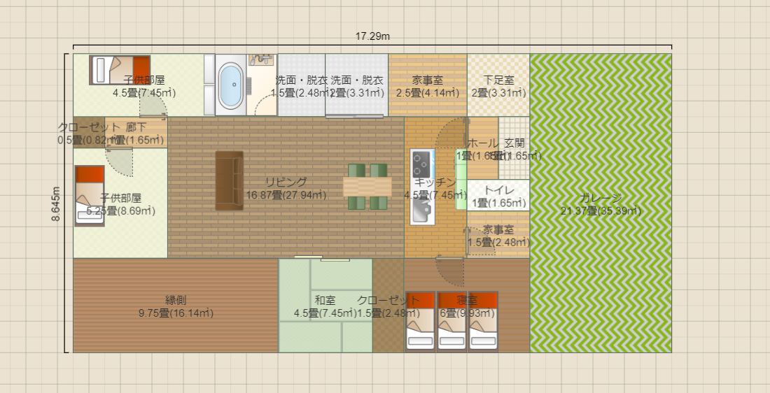 間取り案⑤ぶたひこ