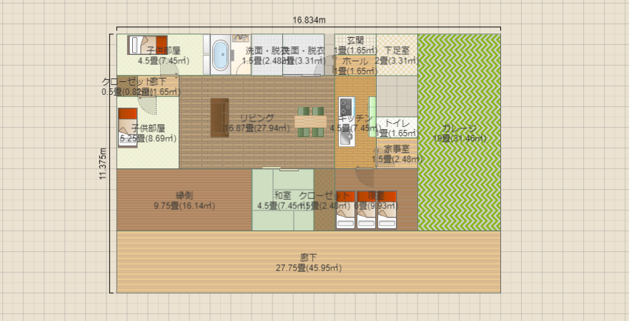 間取り案⑤ぶたひこ