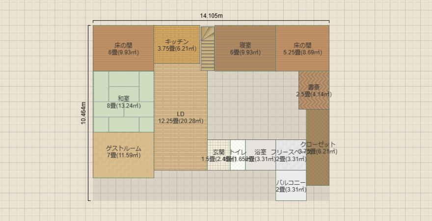 トイレ２つC