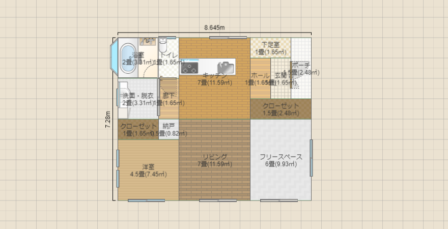 間取り提出用