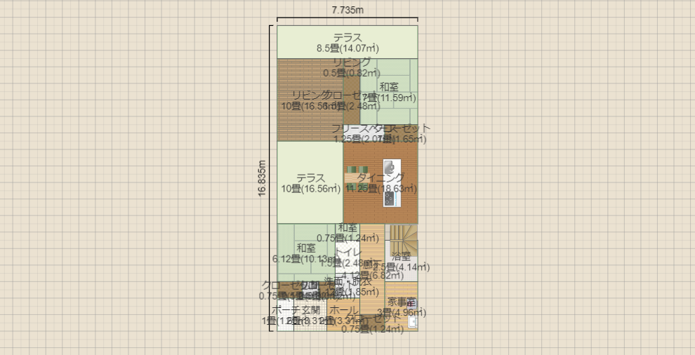 230625　中庭①