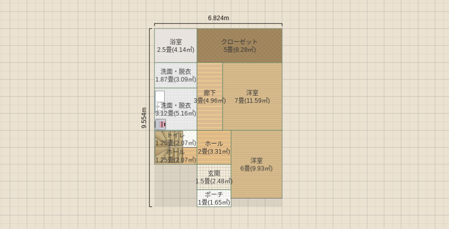 マック赤坂の間取り