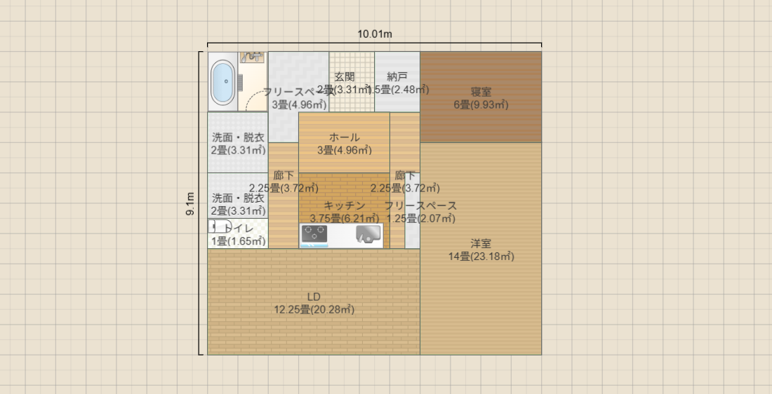 家間取り